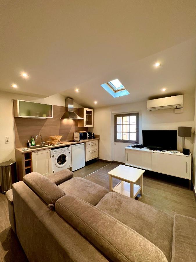 Superbe 2P Mezzanine Au Coeur Du Vieil Antibes Apartment Bagian luar foto